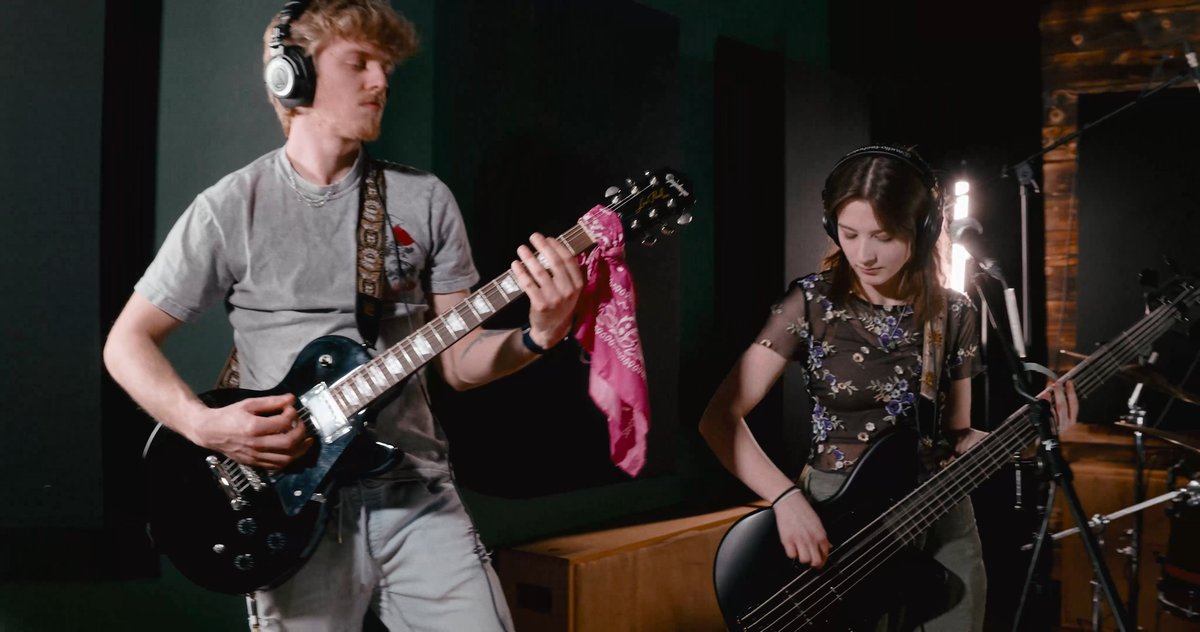 Sour Cherry Switchblades recording at Resonate
