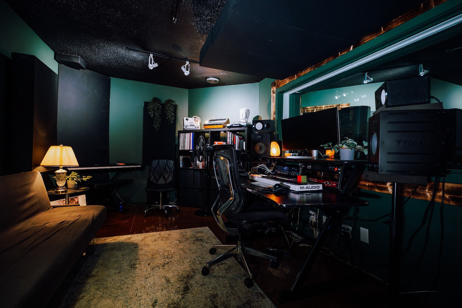 Wide view of the Resonate control room